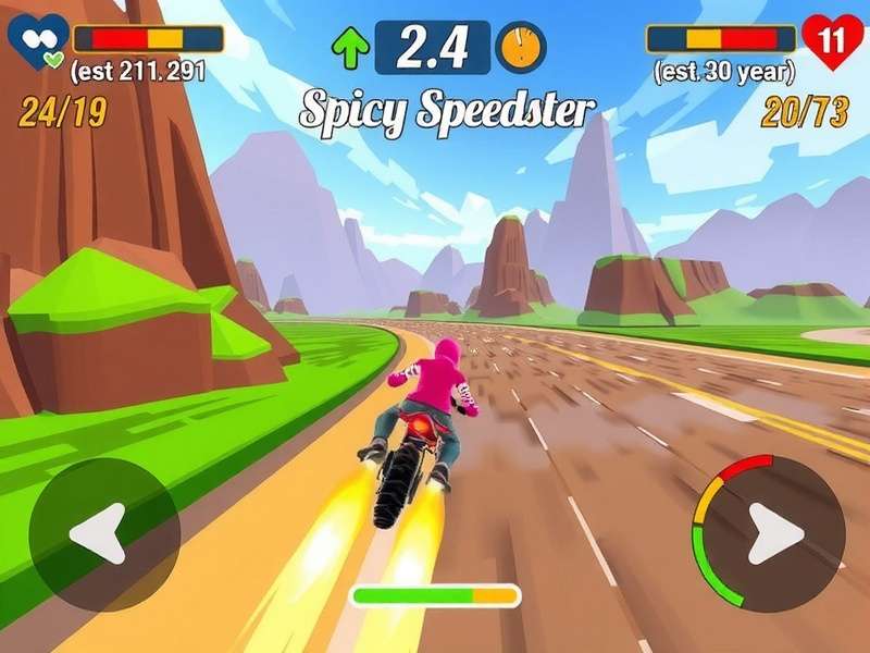 Spicy Speedster Gameplay Spicy Speedster Gameplay Screenshot